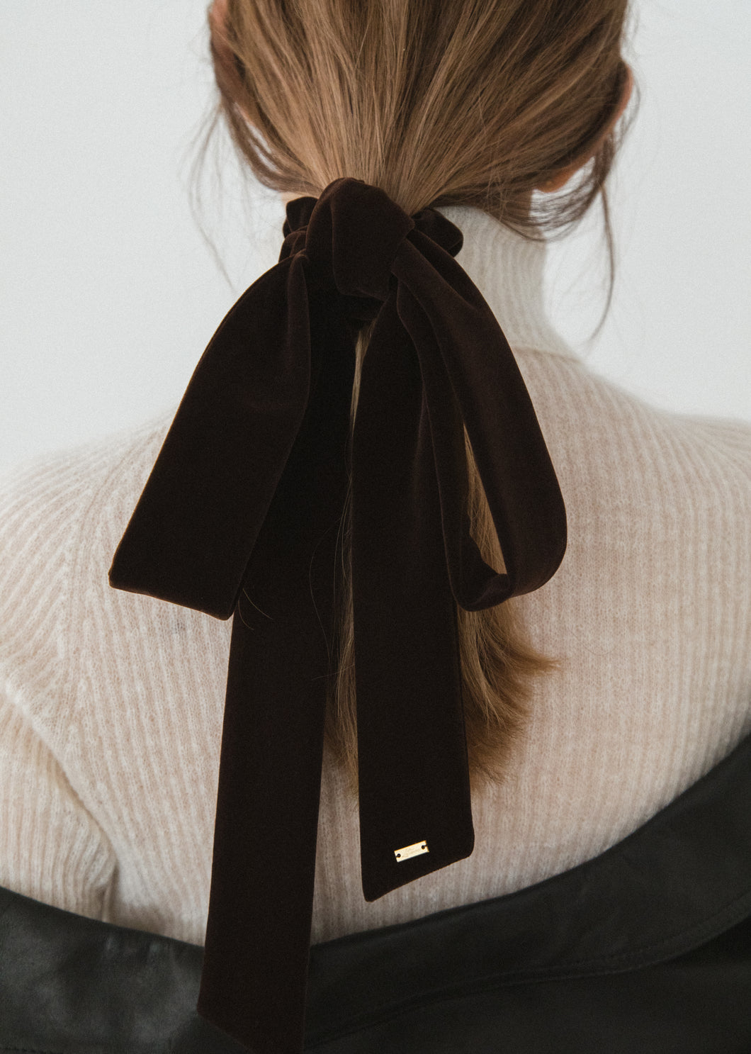 Ribbon-VELVET(Brown)